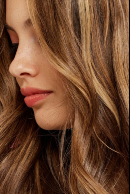 Natural hair extension - Dark blonde