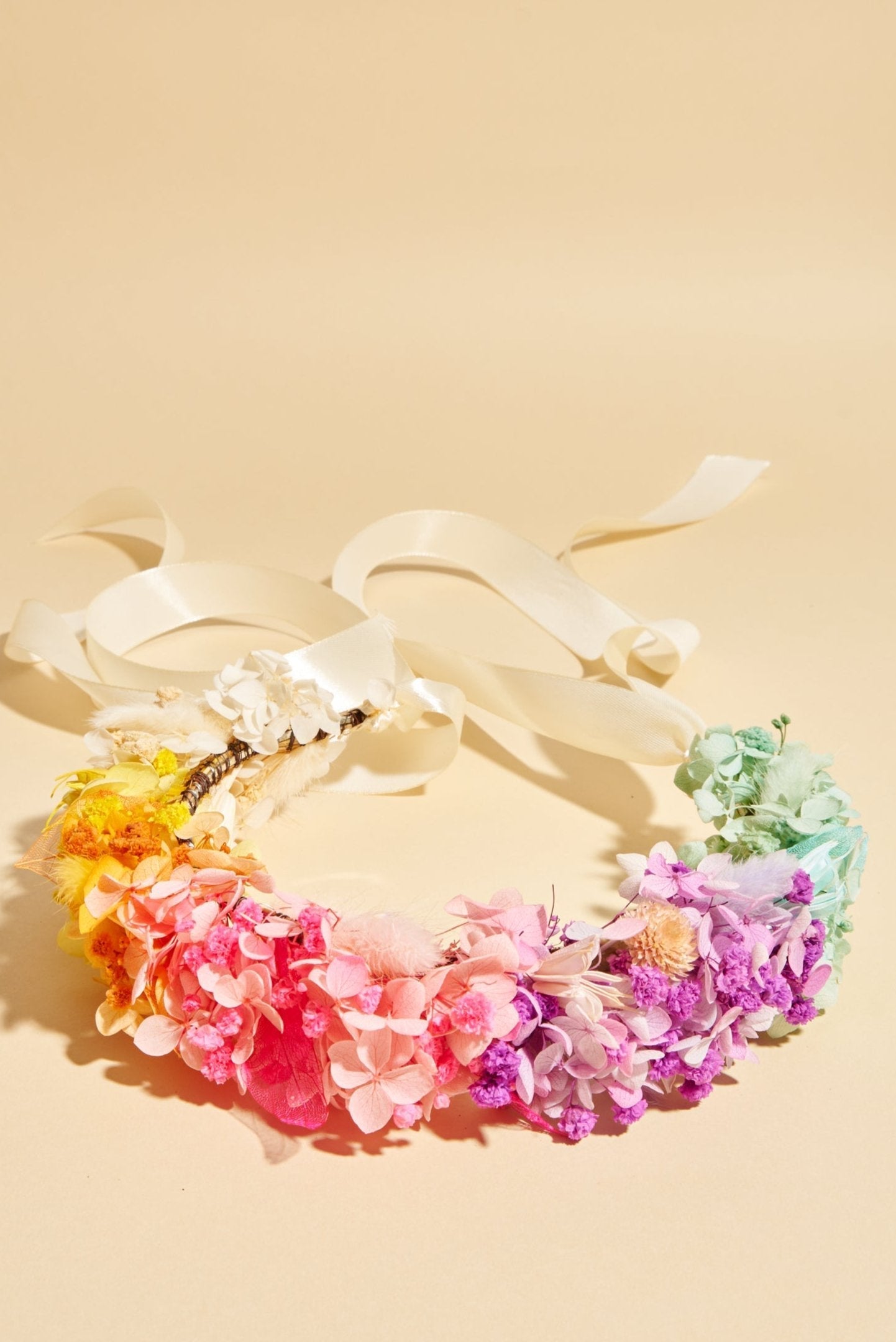 Head Wreath - Rainbow