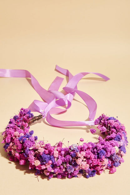 Head Wreath - Purple Gibsons