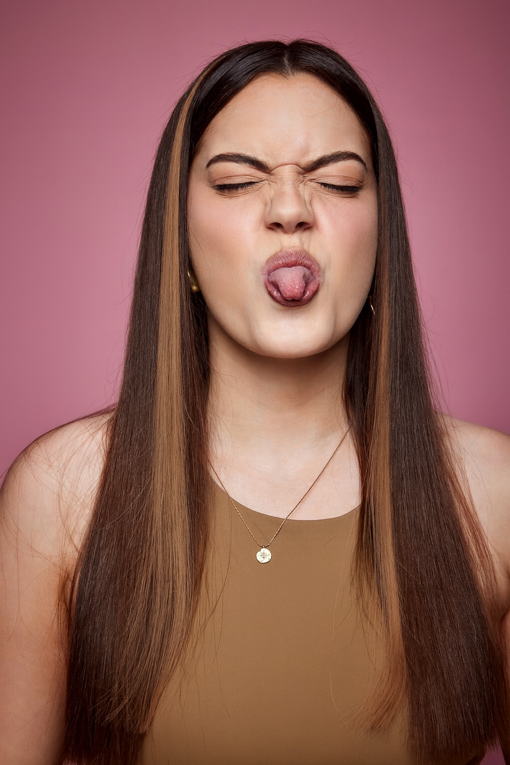 Natural hair extension - Light Brown