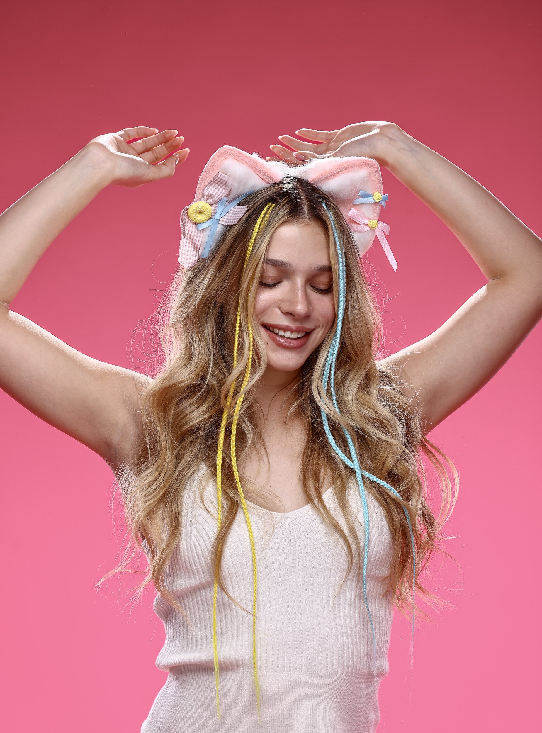 Purim Set - Extensions &amp; Ear Headband - Lonka