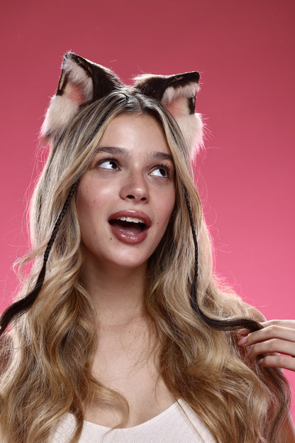 Purim Set - Extensions &amp; Ear Headband - Shaida