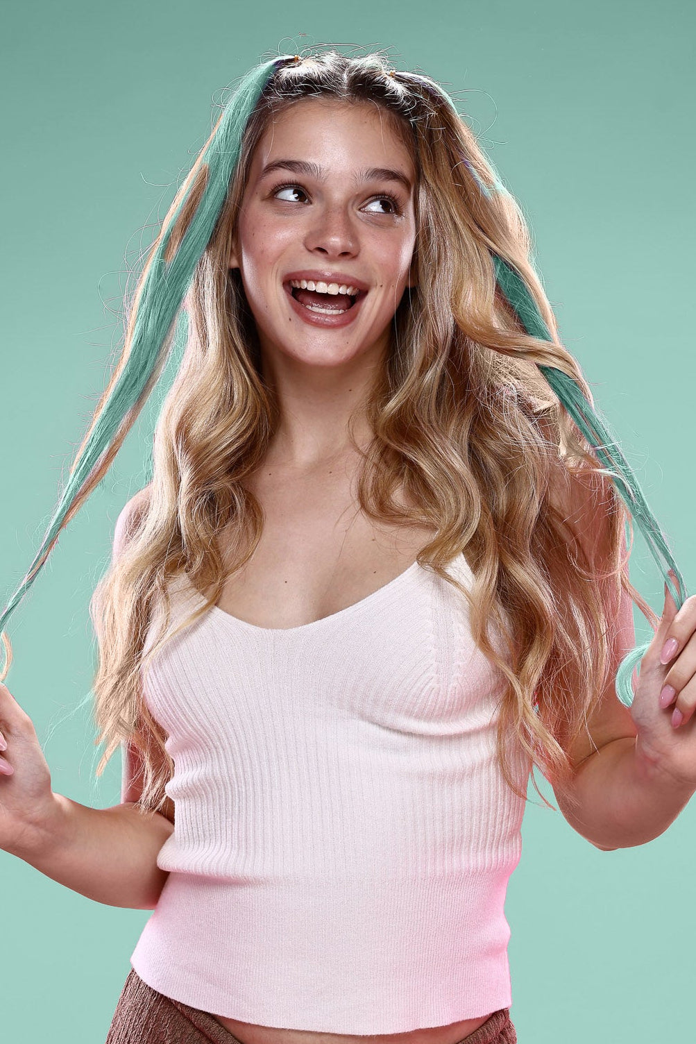 Natural Hair Shade - Light Turquoise